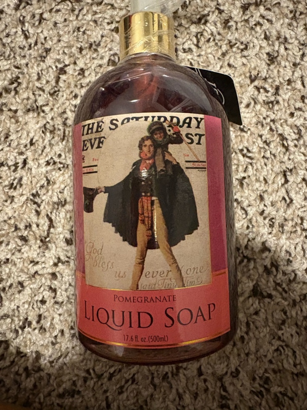 Pomegranate Liquid Soap - Pink Bottle